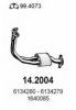 FORD 5020705 Front Silencer